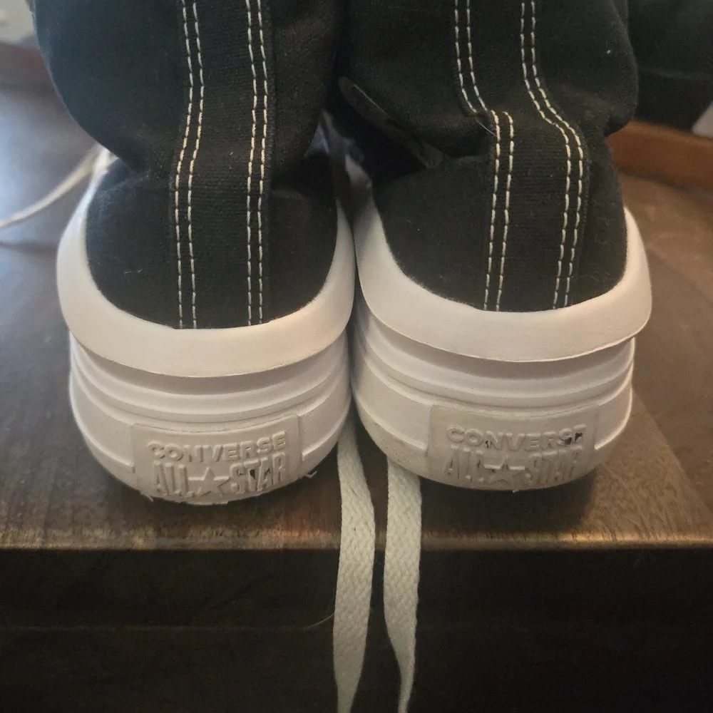 Converse Kids Black and White High-Top Sneakers